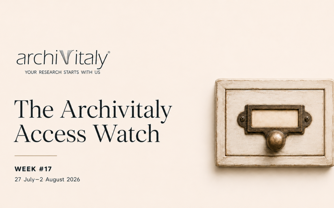 Archivitaly Access Watch #17
