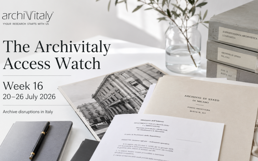 Archivitaly Access Watch #16