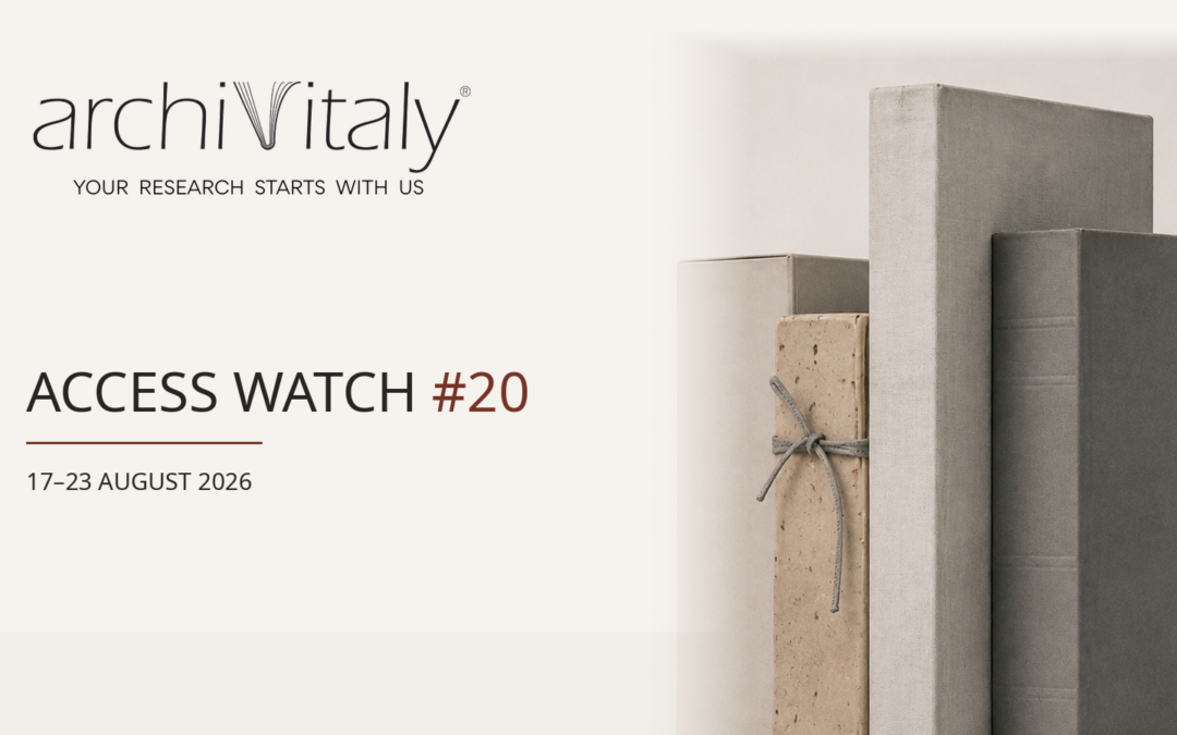 Archivitaly Access Watch #20