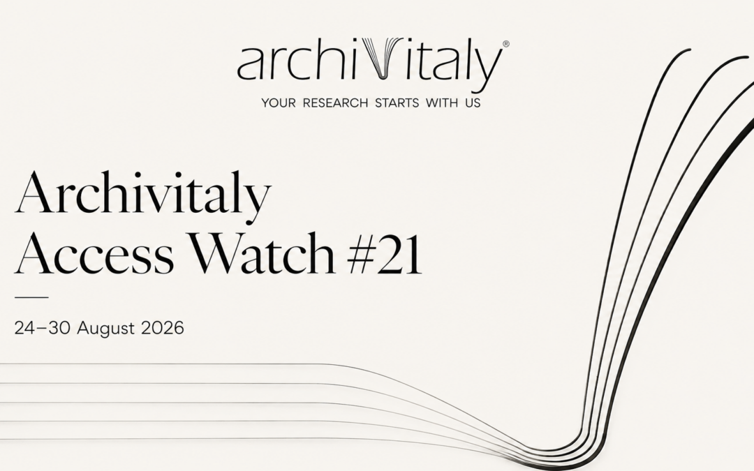 Archivitaly Access Watch #21