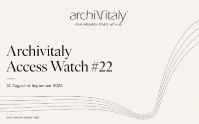 Archivitaly Access Watch #22